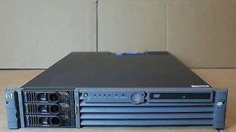 HP RX2620 Integrity Server Build