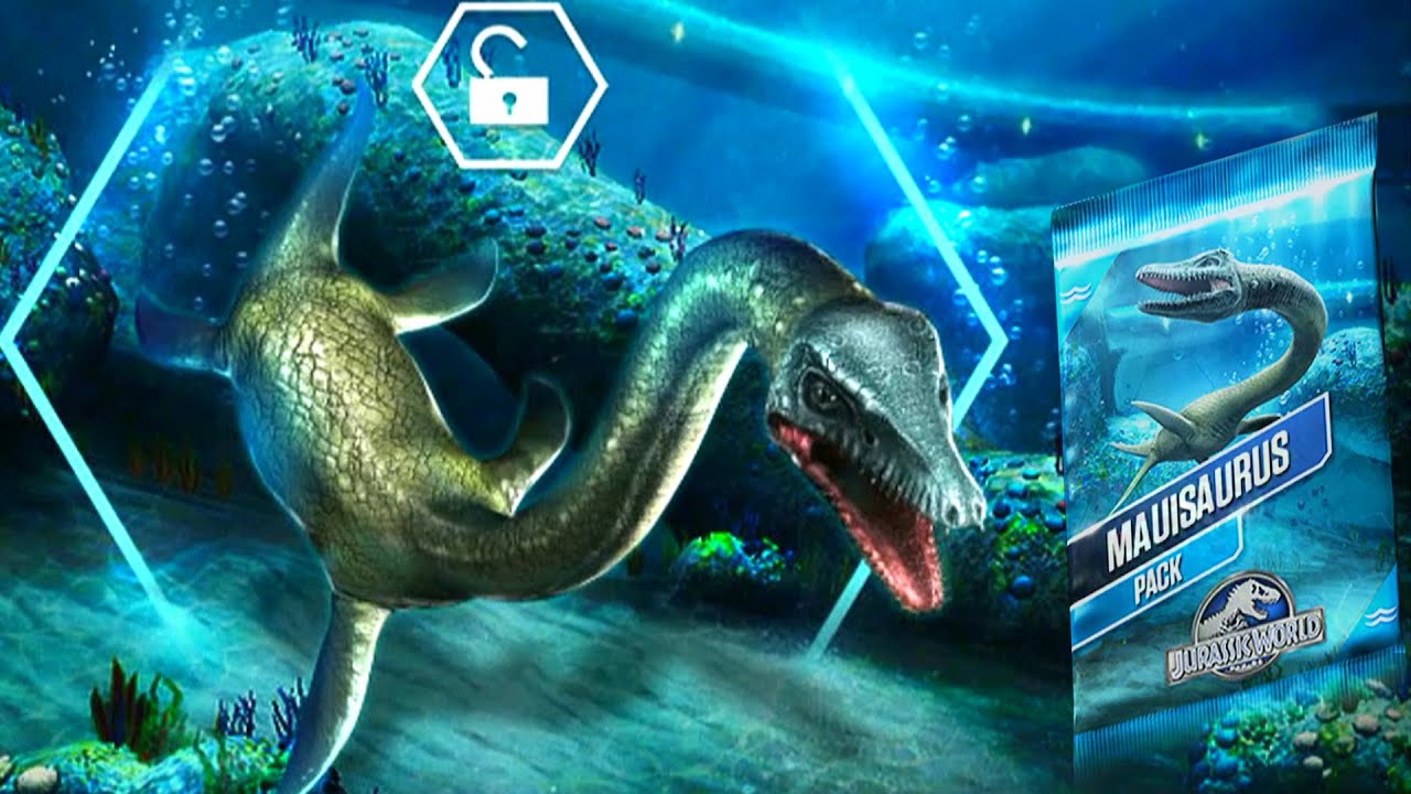 OPEN PACK AND UNLOCK PROCOPTODON AND MAUISAURUS JURASSIC WORLD THE