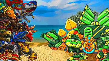 Stego Gold - Elite Reconnaissance - Lv 64 - VS Expert - Dino Robot Battle Arena