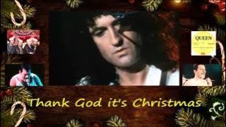 Queen - Thank God it's Christmas   |  with Lyrics