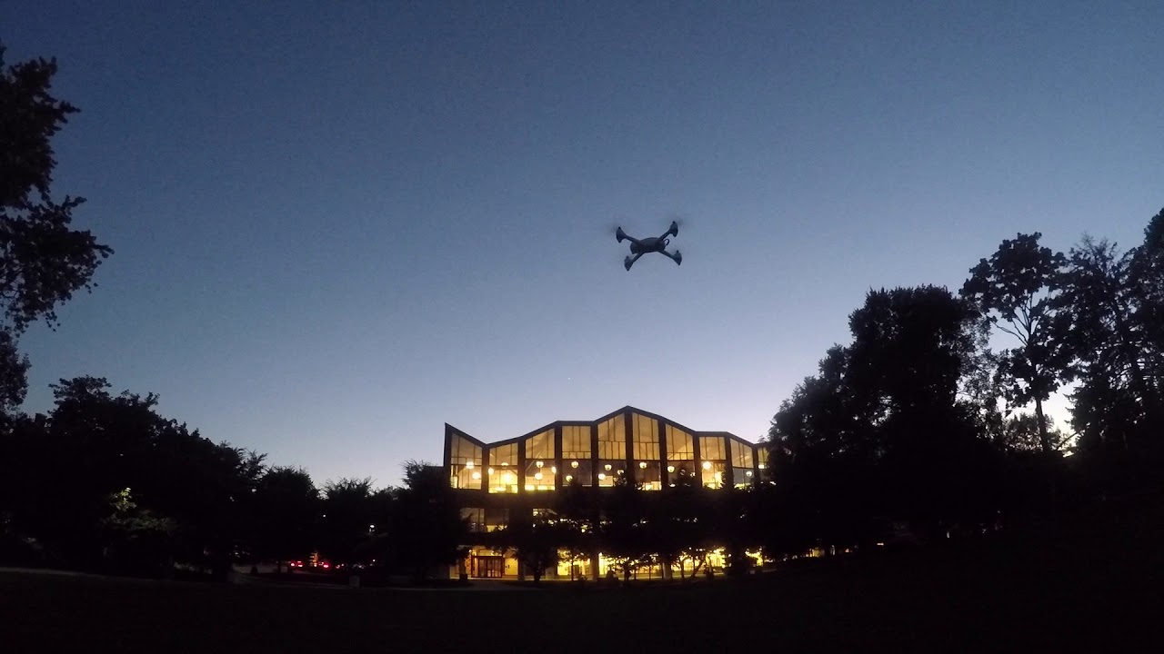 uava Drone At Dusk, Hubsan In The Park