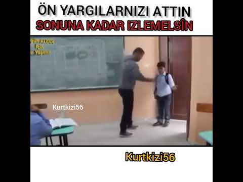 Dünyayi ağlatan klip ,çocuğun derse geç kalması