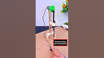 Reciprocating saw mechanism with dc motor|#dcmotor #project #motorbuilding #techexperiments #diy