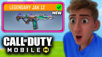 *NEW* LEGENDARY JAK 12  in COD MOBILE LIVE 🤯