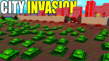 Full-Scale Invasion of Army Men CITY WALLS Defense! - Attack on Toys