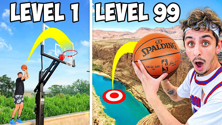 Epic Basketball Trickshots from Level 1 to 100! (ft. 2Hype)