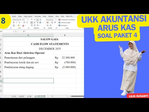 Salon GAIA - Cara Menyusun Laporan Arus Kas (Cash Flow) Dengan Benar - UKK Akuntansi 2026