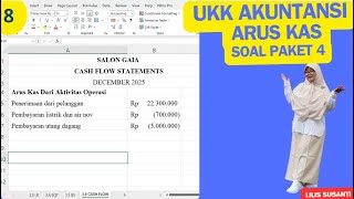 Salon GAIA - Cara Menyusun Laporan Arus Kas (Cash Flow) Dengan Benar - UKK Akuntansi 2026