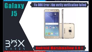 Fix DRK Error dm verity verification failed J5 J500H Android Marshmallow