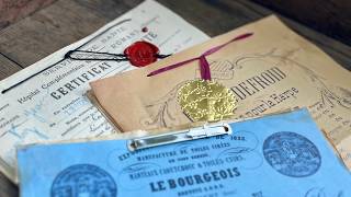 Vintage document tutorial