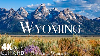 Wyoming 4K Meditation Relaxation Film - Beautiful Relaxing Music - Amazing Nature