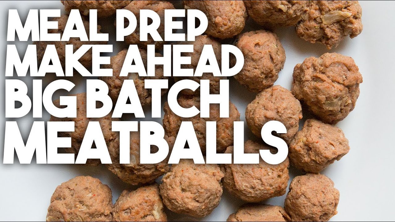 Meal Prep | Freeze Ahead Meatballs | Kravings