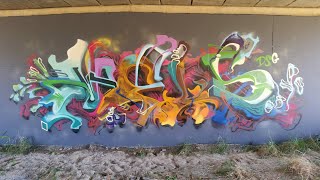 EVOLUTION of STYLE - DELM graffiti - MEGA COMPILATION