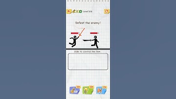 Defeat the enemy!🤺 😲😁draw 2 save level 231 #shorts #youtubeshorts #shortvideo #gaming  #games