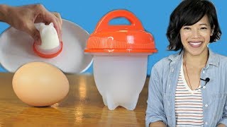 EGGLETTES vs. EGG -- Is it Better to Hard-Boil an Egg Without its Shell? -- DOES IT WORK?