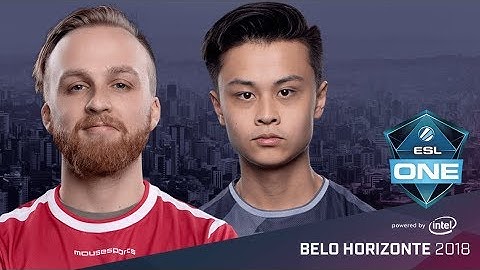 CS:GO - mousesports vs. SK [Dust2] Map 1 - Semifinal - ESL One Belo Horizonte 2018