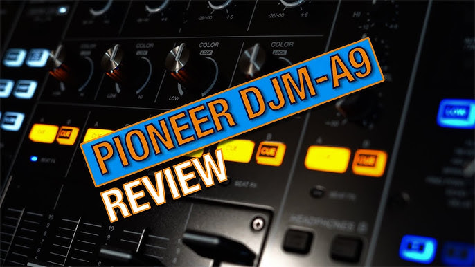 Pioneer DJ DJM-A9 4-Channel DJ Mixer — DJ TechTools