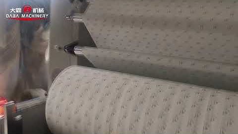 Non Woven Fabric  Flexo Printing Machine for 4 Color Wide Width 1400mm