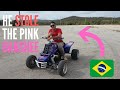 Brazilian STOLE our Banshee 350 for a First Ride Ever!!! 