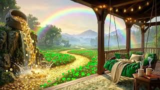 🍀 St. Patrick's Day River of Gold | Peaceful Harp Music & Relaxing Water Sounds screenshot 1