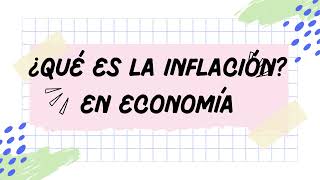 Que es la inflación