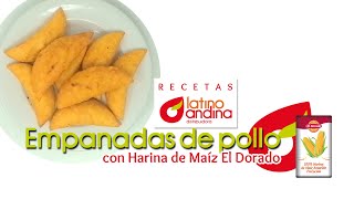 Cómo hacer empanadas de pollo colombianas. #deliciosas