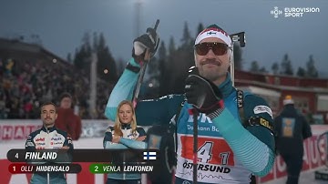 Biathlon World Cup 25-26, Race 3, Single mix Relay, Ostersund, Sweden