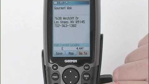 Garmin GPSMAP 60CSx & 60Cx : POI & Routing @ gpscity.com