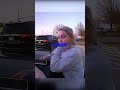 Suspended License Stop  Police Find Her Oil! #cops #confrontation #bodycam #youtubeshorts #police