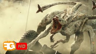 THE TOMORROW WAR (2021) : Deadly Aliens Attacks Rescue Team Clip | Filmyguy