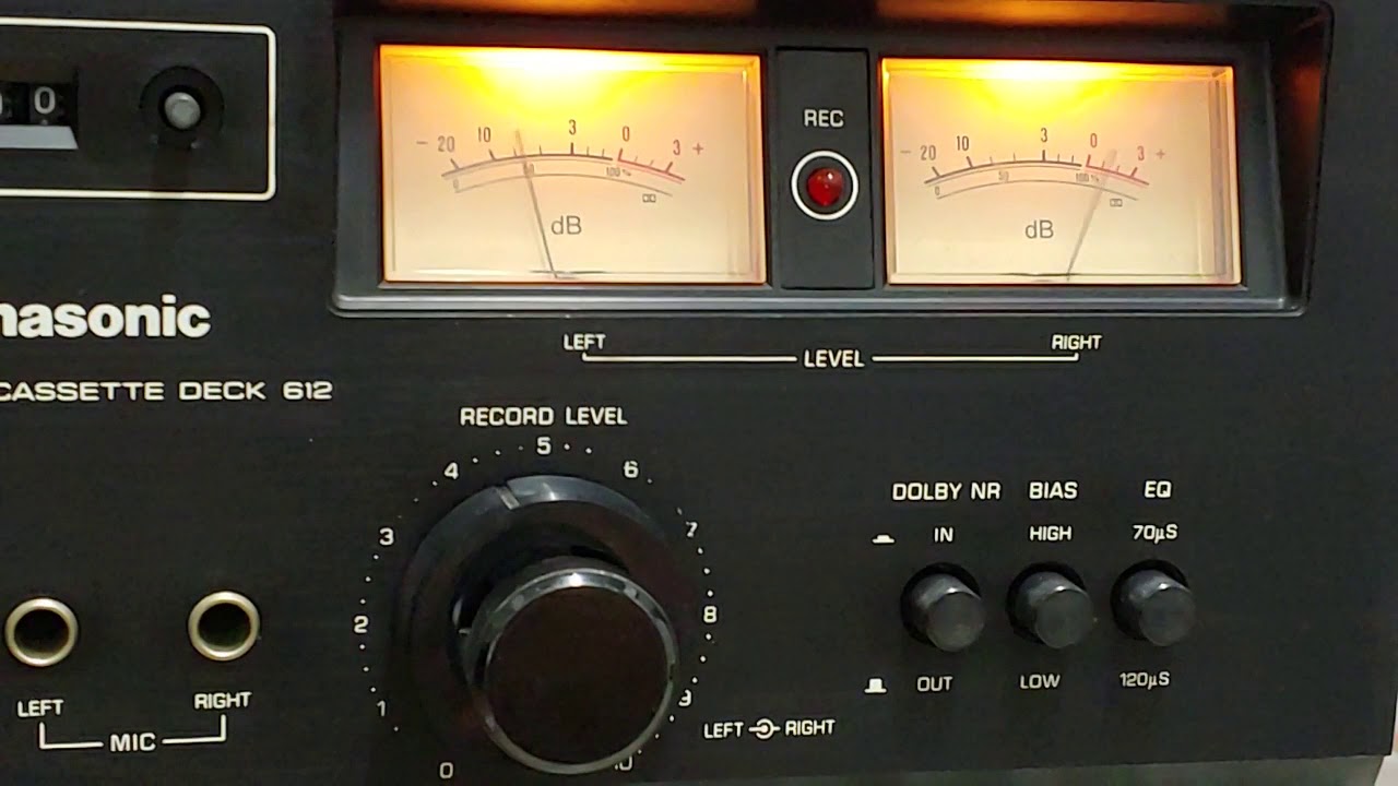 Test thu và phát lại. Deck Panasonic RS-612US . Lh A Mẫn SG 0913897096 . Gía 2tr