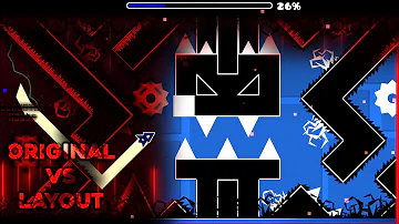 "Slaughterhouse" Original vs Layout | Geometry Dash Comparison