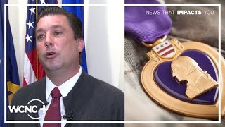 Statesville veteran who co-founded Purple Heart Homes recognized by President Trump