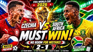 🔥 Czechia vs South Africa: Nobody Expected THIS! | Match Prediction & Analysis ⚽