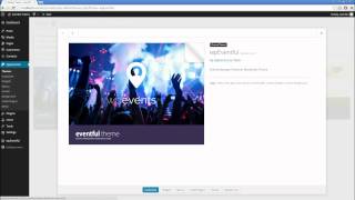 How to Install Eventful Theme and wpEvents net LITE Plugin
