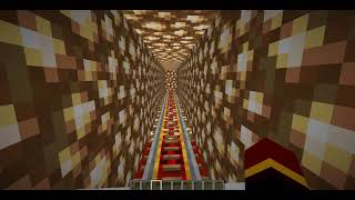 !!! THE WORLDS LARGEST NETHER ROLLERCOASTER !!! in Minecraft