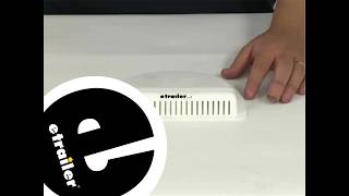 etrailer | Replacement Exterior Half-Moon Trailer Vent for 3' Diameter Hole Feature Review
