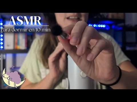 ASMR Movimientos y sonidos suaves para DORMIR 🤤 | ASMR Visual y cosquilloso 🎧