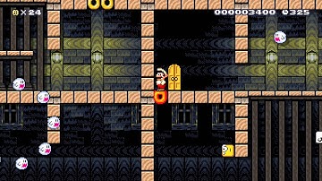 Super Mario Maker Levels: "The Boo Hive"