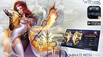 Witchers (ENG) MMORPG Android Gameplay