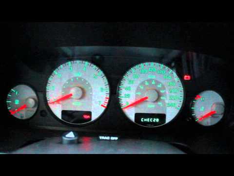 Волга Сайбер  диагностика панели приборов. Chrysler sebring diagnosis of the dash panel.