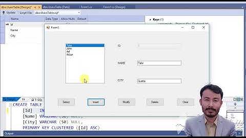 Linq to SQL select insert modify delete