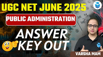 UGC NET Public Administration Answer Key 2025 | Public Administration UGC NET Answer Key | JRFAdda