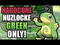 Pokmon x hardcore nuzlocke  green pokmon only no items no overleveling