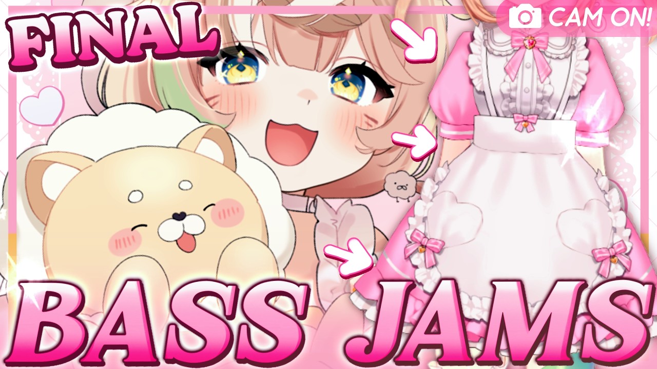PINK MAID BASSIST 💕 Slaps the Bass for You! ✿ Daisy Dandelion | ChromaSHIFT ✿