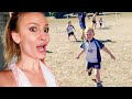 Andrea Goes to Rugby Camp!