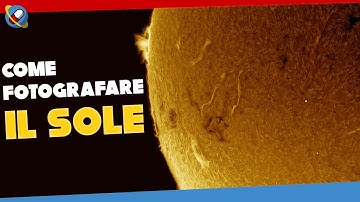 FOTOGRAFIA PLANETARIA: come fotografare IL SOLE ed elaborare con Autostakkert, ImPPG e Photoshop