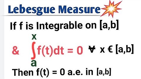 Lebesgue Measure Theory Lemma | Real Analysis | Msc.Mathematics #realanalysis #maths 