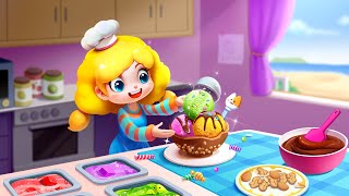 Little Panda: Sweet Bakery | For Kids | Preview video | BabyBus Games screenshot 4