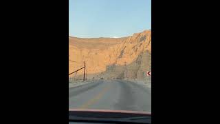 🌄 Epic Drive to Jebel Jais UAE 🇦🇪 | World’s Highest Mountain Road at Sunset 😍 #shorts